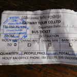 ラオスのルアンナムターの旅行会社で詐欺に遭う?