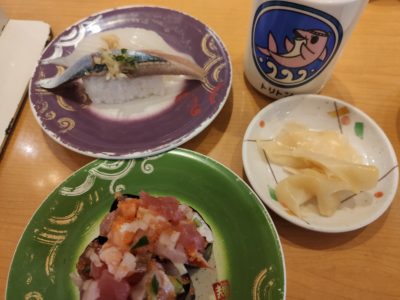 北海道の超人気回転寿しトリトンの寿司