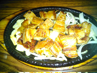 アンへレスの韓国料理サムギョプサル