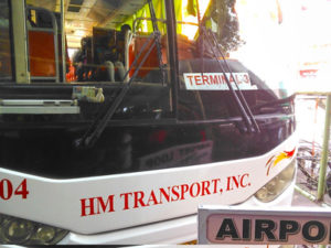 マニラ国際空港のエアポートループバス