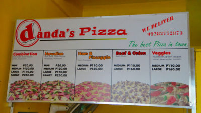 アンへレスのdanda's Pizza
