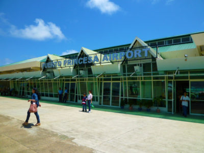 パラワン島のプエルト・プリンセサ空港