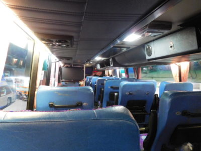 バンコクからチェンマイへの夜行VIPバス