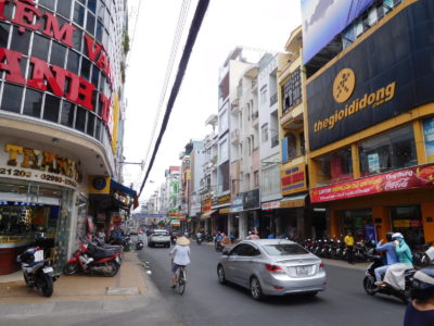 ベトナムのソクチャンの街並み