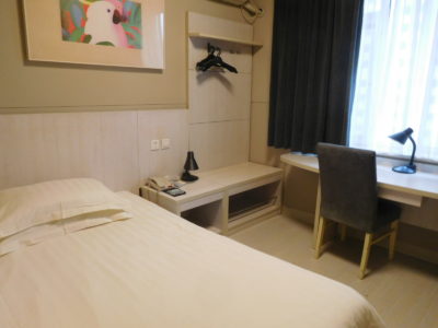 中国長沙のおすすめジンジャンインホテルの部屋