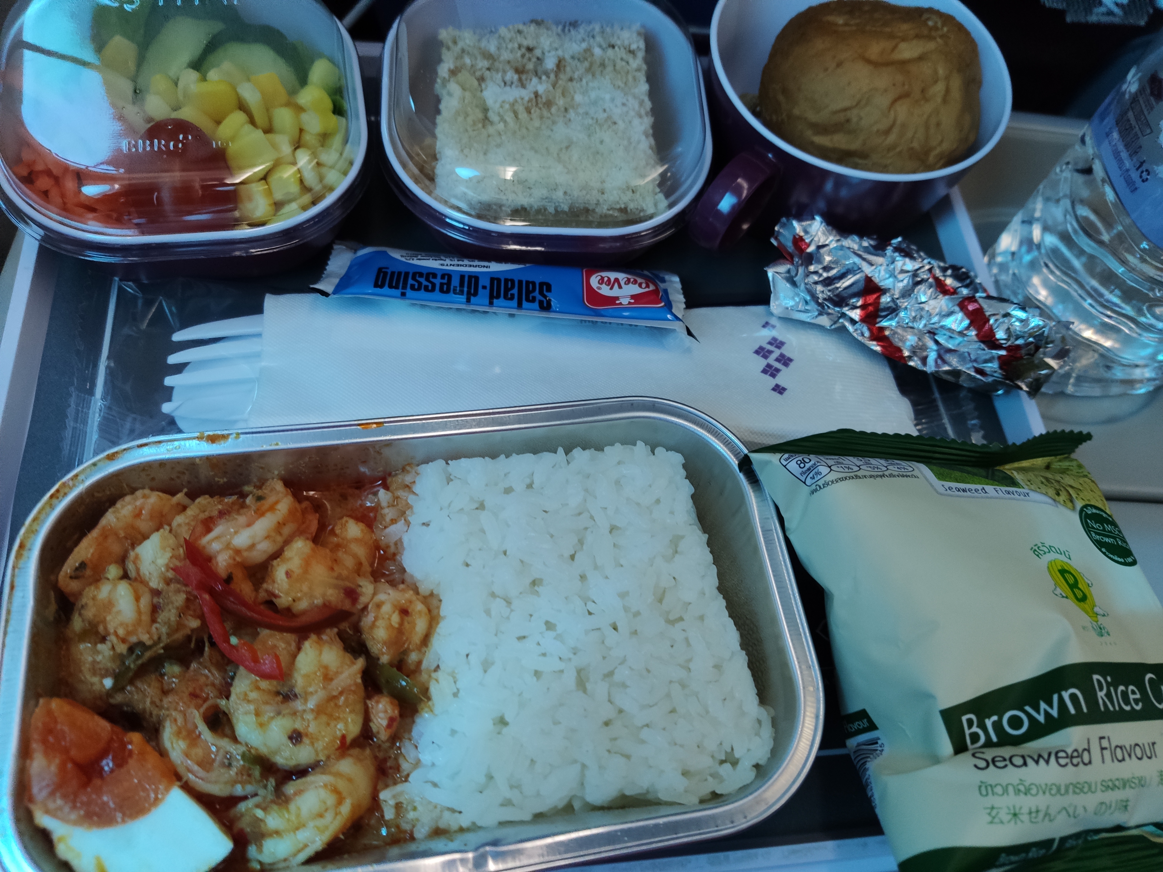 タイ航空エコノミークラスのおいしい機内食